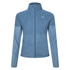 Kingsland Birdie ladies fleece jakke i farven blue bering sea